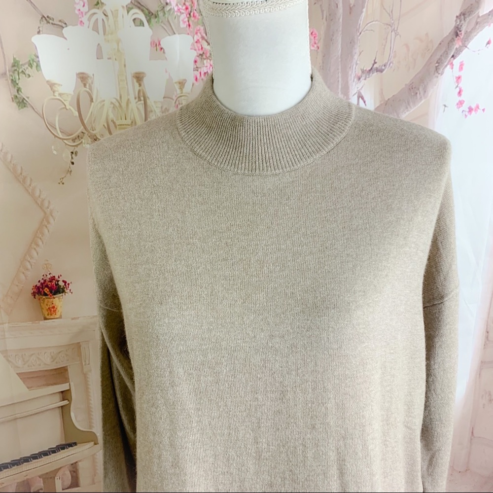 NEW Madewell Ashbury Mock Neck Sweater - Picture 3 of 11
